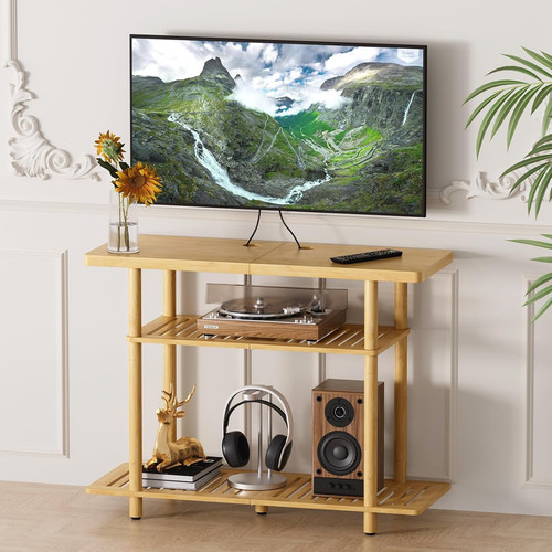Compact bamboo stand - bamboo, for
