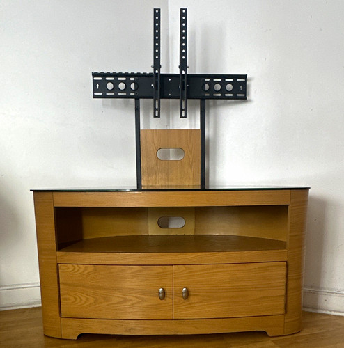 Corner stand brown wood - corner,