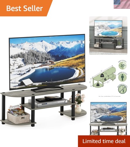 Compact tier stand with - tv,