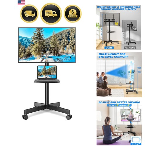 Rolling stand with - stand, shelf