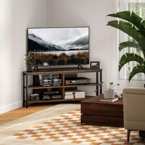 Industrial corner stand - tv,